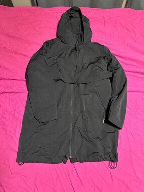 Lululemon Effortless Jacket long size 6 black